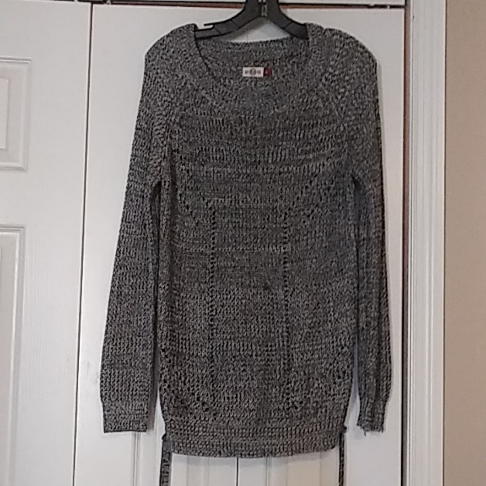 SO sweater blk/white